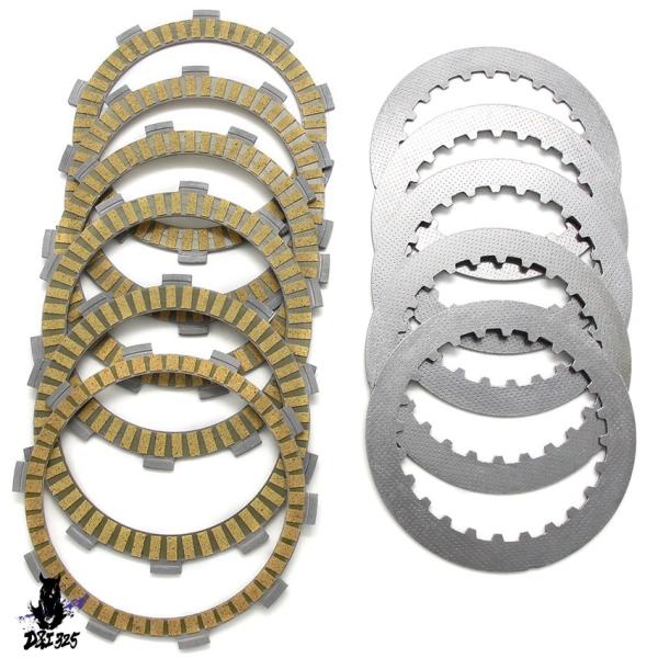 【互換品】 モトクラッチフリクションディスクプレートキットホンダ NT400 VT500 VRX40...