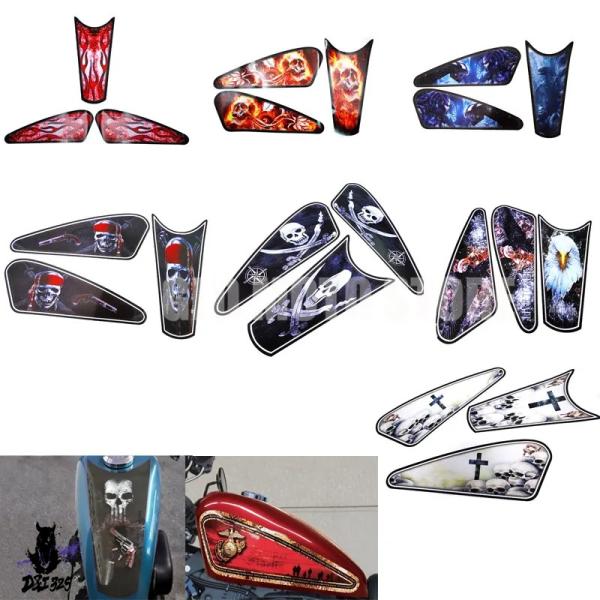 【並行輸入品】 バイク 燃料タンクステッカー ハーレー スポーツスター xl883 アイアンロード ...