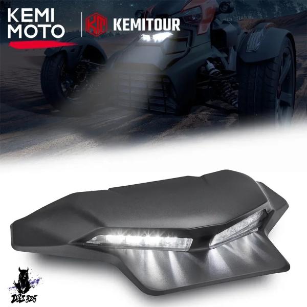 【並行輸入品】 オンロードLED補助ライト フードパネル デイランニングランプ Can-am ryk...