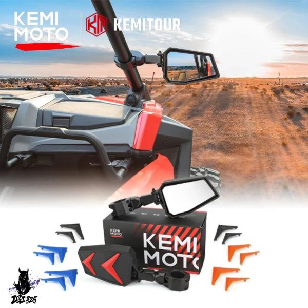 【並行輸入品】 Utv 1.75インチ 1.875インチ 2インチ リアビューミラー偏ライト互換Rz...