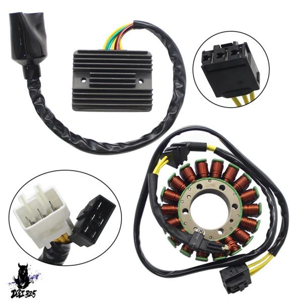 【並行輸入品】 バイク磁気ステータコイル + 電圧レギュレータ整流器ホンダ CBR1100XX ブラ...