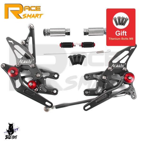 【並行輸入品】 ZX-10R ZX1000 2004-2005 1 セットバイク リアセットフットレ...