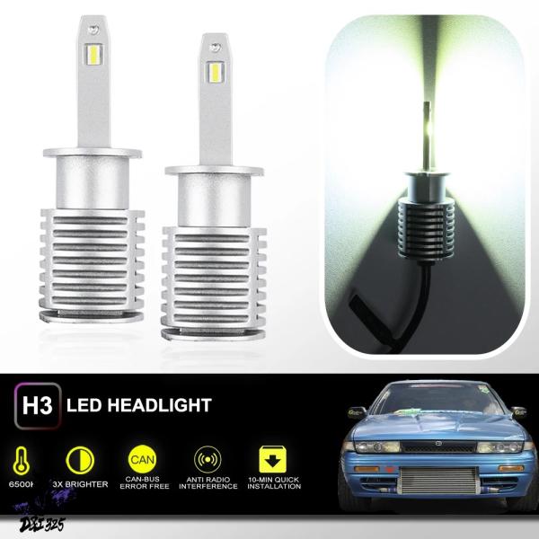 【並行輸入品】 LED電球 ロービーム 日産 ヘッドライト アーバン スカイラインGT-R r32 ...