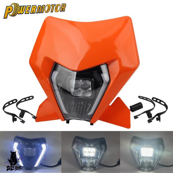 【並行輸入品】 KTM EXC SXF XCW MX 2024 エンデューロ モトクロス LEDヘッ...