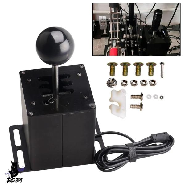 【並行輸入品】 シムレーシングレーシングゲームUSB Hギアシフター Logitech G27 G2...