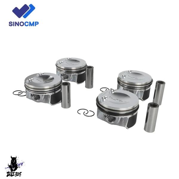 【並行輸入品】 EA888 2.0Tエンジン ピストンリングセット 82.51mm Φ21mm 06...