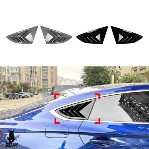 【並行輸入品】 Audi A5 S5 Sportback 2017 2018 2019 2020 2021 2022 2023 2024 Car Rear Window Quarter Louver Shutter Cover Side Vent Trim