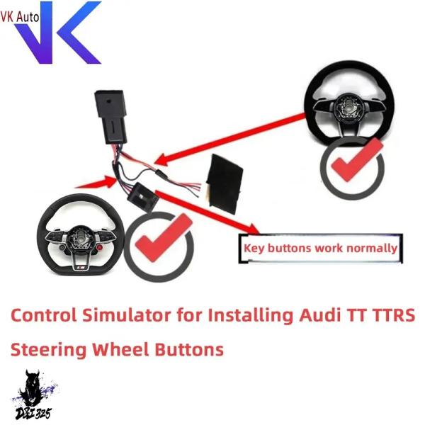 【並行輸入品】 アウディ TT TTRS コントロール シミュレーター デコーダー ステアリング ホ...