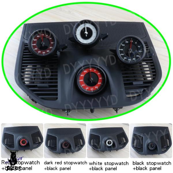 【互換品】 ダッシュボードインテリアストップウォッチポルシェカイエン 9YA 2024 時計コンパス...
