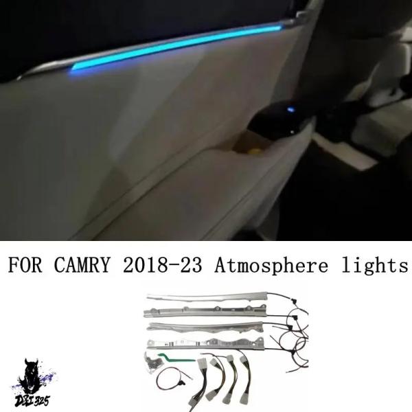 【互換品】 周囲ライト装飾ライト LED 車 4 ドアライトトヨタカムリ XV70 2018 201...