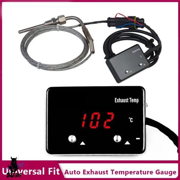 互換品  4WD ハイラックス パトロール EGT オート排気温度計 排気ガスメーター デジタル セ...