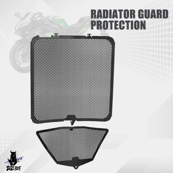 互換品  ZX-10R バイクアクセサリーラジエーターガードクーラーグリルカバープロテクターカワサキ...