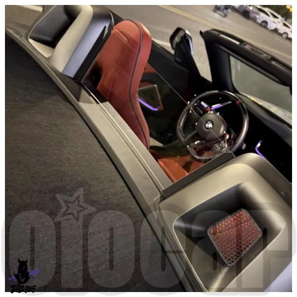 互換品  BMW G29 Z4 oiomotorsクリアアクリルウィンドディフレクター ウィンドシュ...