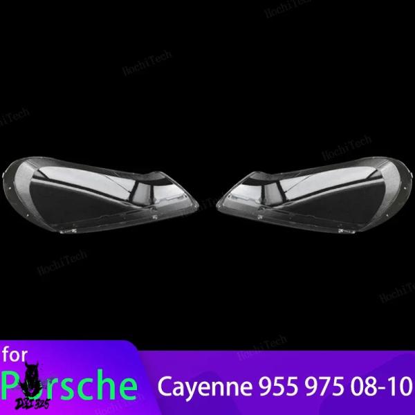 互換品  ヘッドライトカバーポルシェカイエン S GTS E1 9PA 955 957 08-10 ...