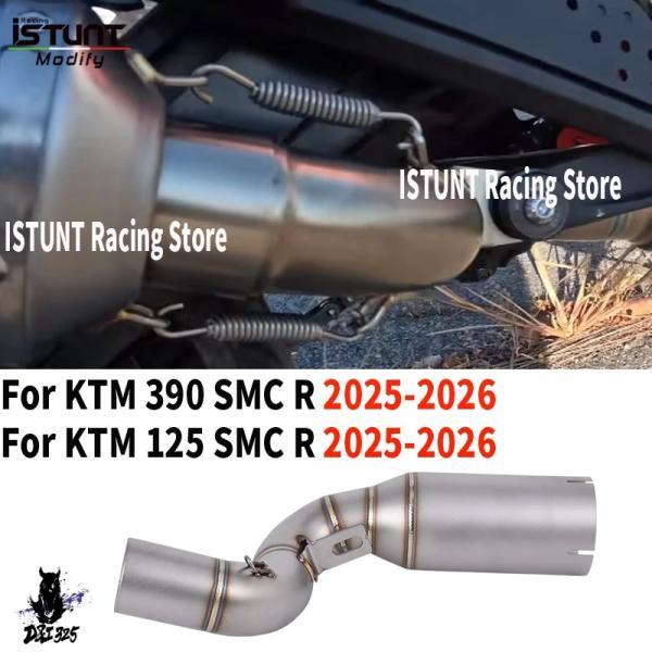 互換品  KTM 125 390 SMC R 2025 2026 バイク エキゾーストシステム Es...