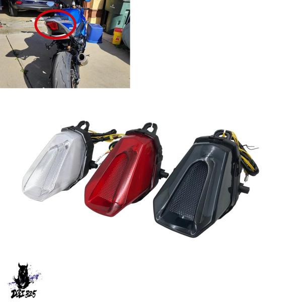互換品  スズキGSXR 1000 GSX-R1000 2017-2024 ブレーキ一体型テールライ...