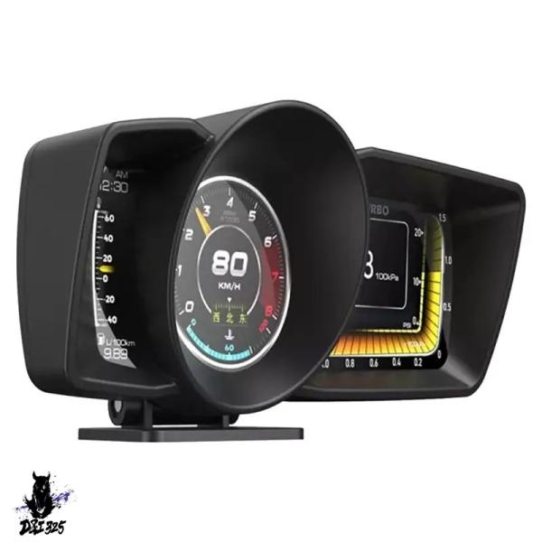 互換品  AT78-AP-7 HUD ヘッドアップディスプレイ OBD GPS デュアルシステム ド...