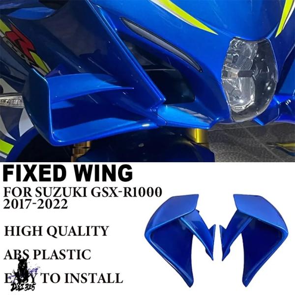 互換品  バイク固定翼スポイラーフェアリングスズキ GSX-R1000 GSXR1000 2017-...