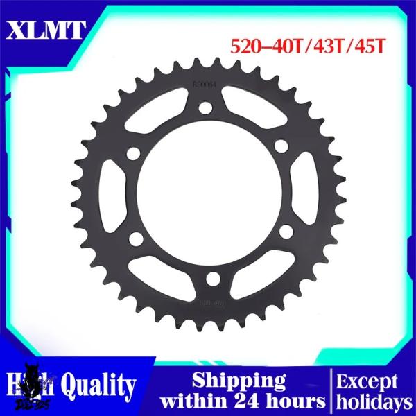 互換品  バイク リアスプロケットセット 40t/43t/45t 520 YZF-R1 YZF-R3...