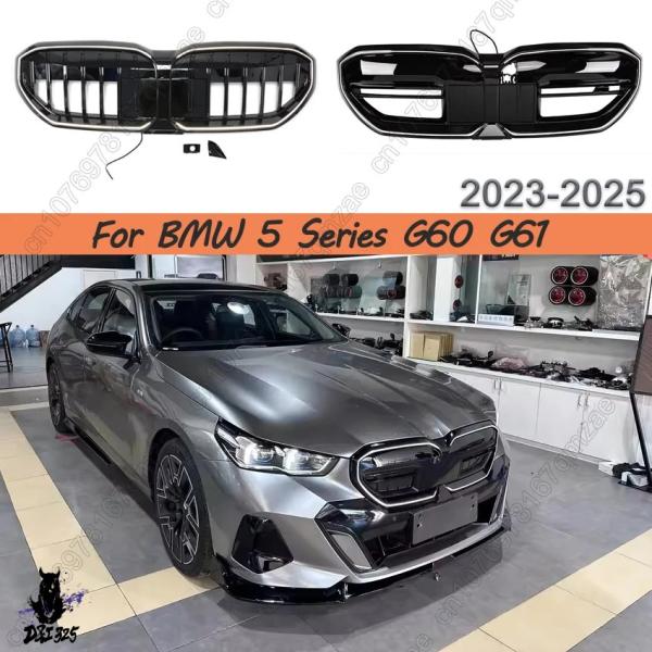 互換品  LEDライトグリルグリル BMW 5シリーズ G60 G61 520i 530e i5 x...