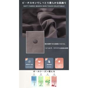 ボックスシーツ 全面防水 クイーン 防ダニ マ...の詳細画像2