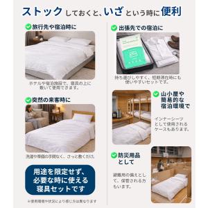 使い捨て寝具カバー3点セット 不織布 枕カバー...の詳細画像2