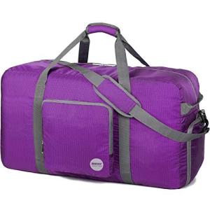 WANDF 折り畳みボストンバッグ トラベルバッグ 20L 40L 60L 80L 100L 120L大容量 防水ナイロン 斜め掛け トートバッグ (