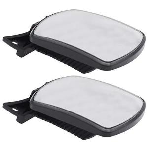 Deurreli 車用 補助ミラー 車内用ミラー 視野拡大 調整可能 両面テープ付き 簡単取付 汎用品 2個セット