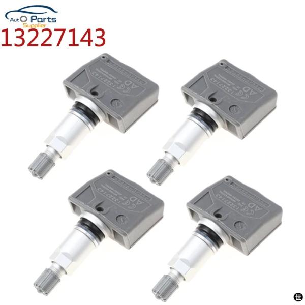 新4個13227143 TPMSタイヤエア圧センサー433 GMCサーブ9-3 9-5用シボレーボル...