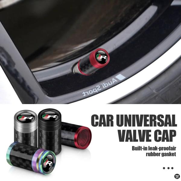 ホイール用バルブキャップ 金属 カーボン ジャガーXF F-PACE X-TYPE XJ E-PAC...