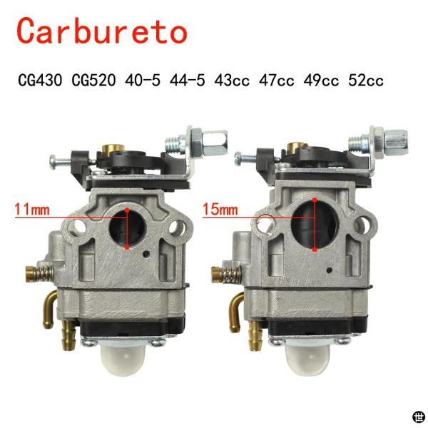 CG430 CG520用バイク エンジンキャブレター ガソリン刈払機 TL26 TU26 スペアトリ...