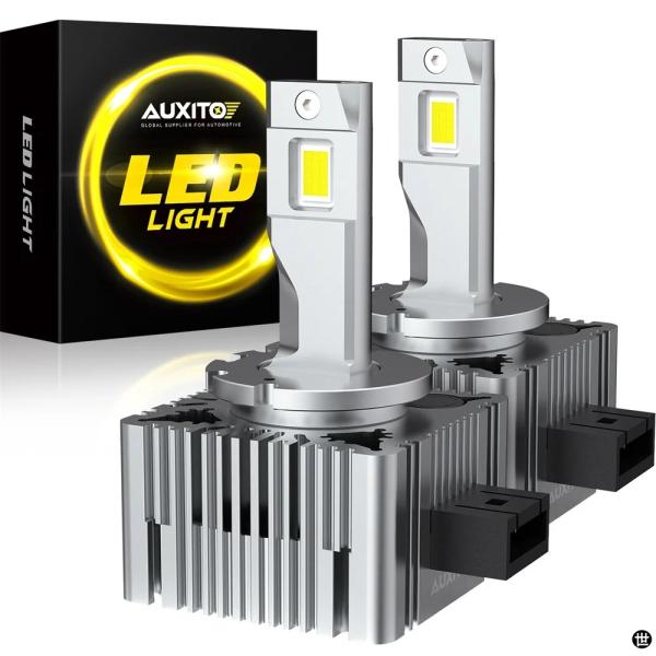 AUXITO D3S LED ライトマックス CANBUS D3S HID LED ヘッドライトハイ...