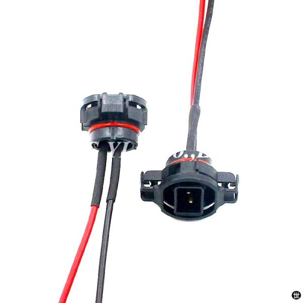 FSYLX 2X 5202 H16 2504 PS24W 5201 LED 電球オスソケットコネクタ...