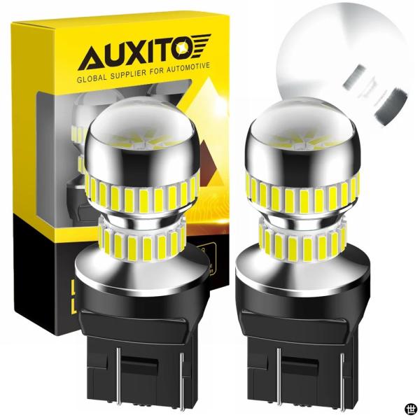 AUXITO 2X T20 W21/5W 7443 7440 W21W LED 電球 DRL CAN...