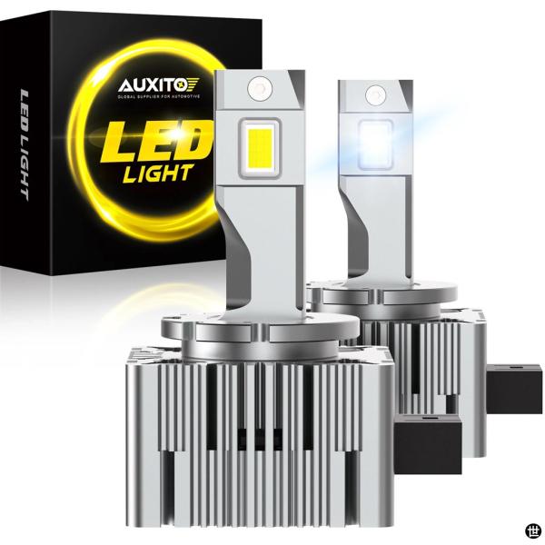 AUXITO 30000LM 120W D1S LED 電球 CANBUS HID D3S LED ...