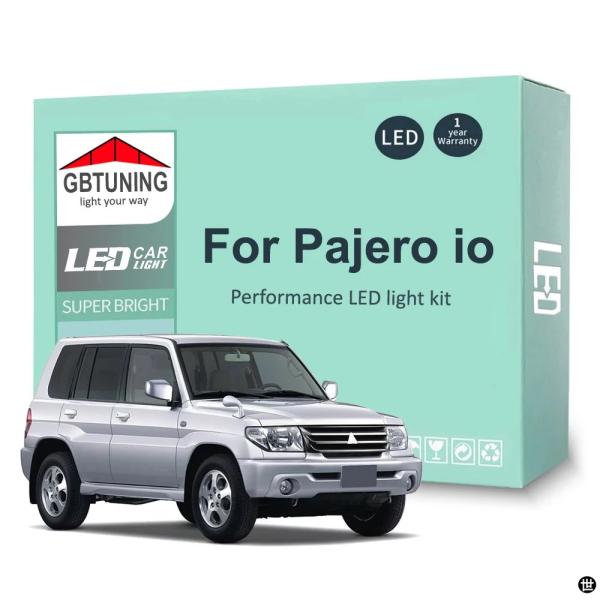 11 個 LED インテリア電球キット三菱パジェロ将軍モンテロ IO PININ TR4 1999-...