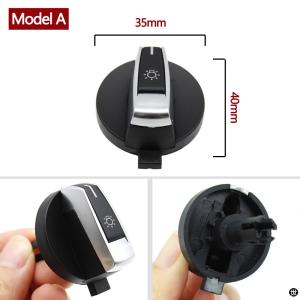 ヘッドランプスイッチロータリーノブボタンキャッ...の詳細画像3