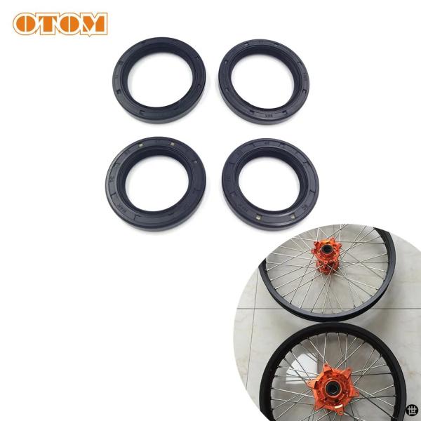 OTOM バイク前後ホイールハブオイルシール KTM ハスクバーナ 250 501 505 530 ...