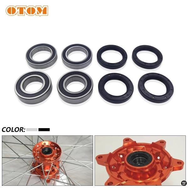 OTOM バイクフロントリアホイールハブオイルシールベアリングセット KTM EXC200 SX30...