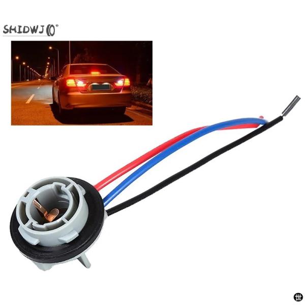 2 ピース/セット 12 V-24 V ブレーキライト 1157 電球ソケット BAY15D ランプ...