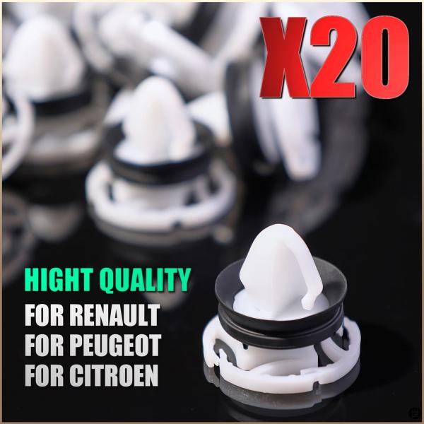 ドア室内ドアカードトリムクリップパディング取付ファスナー保持クリッププジョーシトロエンルノー OE ...