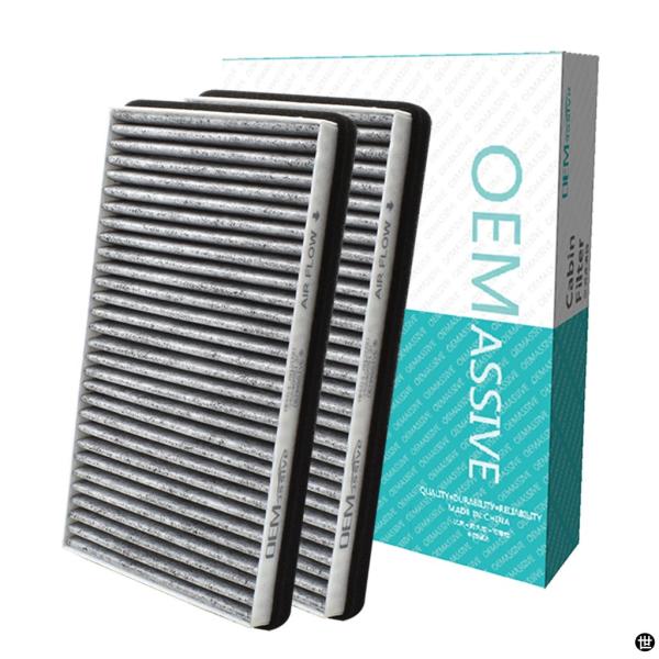 2 個花粉キャビンエアフィルター 52485513 シボレーシルバラードタホサバーバン GMC シエ...