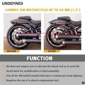 ショックロワリングキット ハーレー M8 ソフ...の詳細画像2
