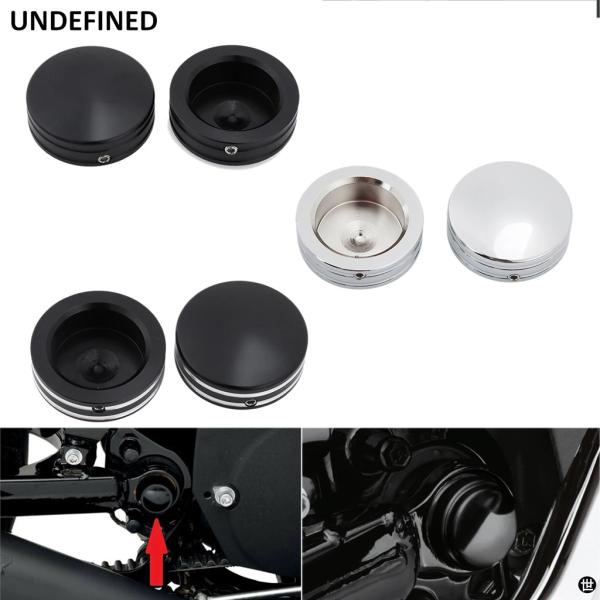 スイングアームピボットカバーキットバイクアクスルカバーキャップハーレースポーツスターアイアン 883...