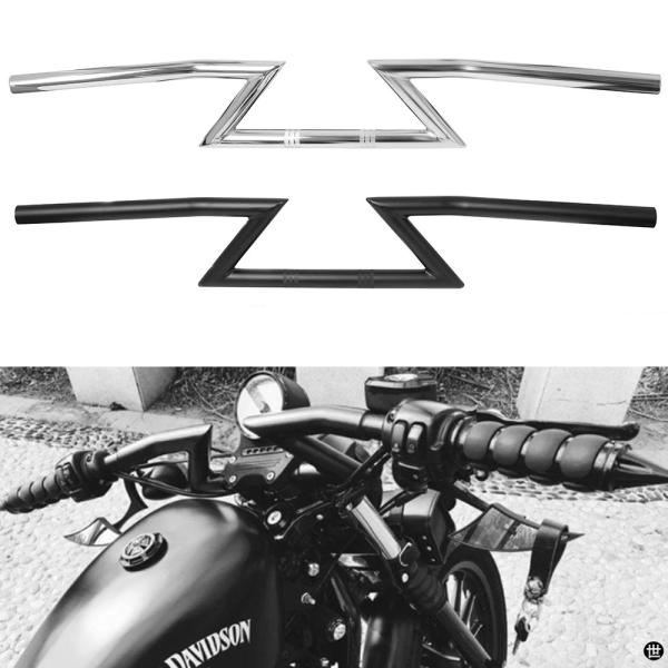 ドラッグハンドルバー 1インチ Z バーホンダシャドウエーススピリットマグナ VT750 VT110...