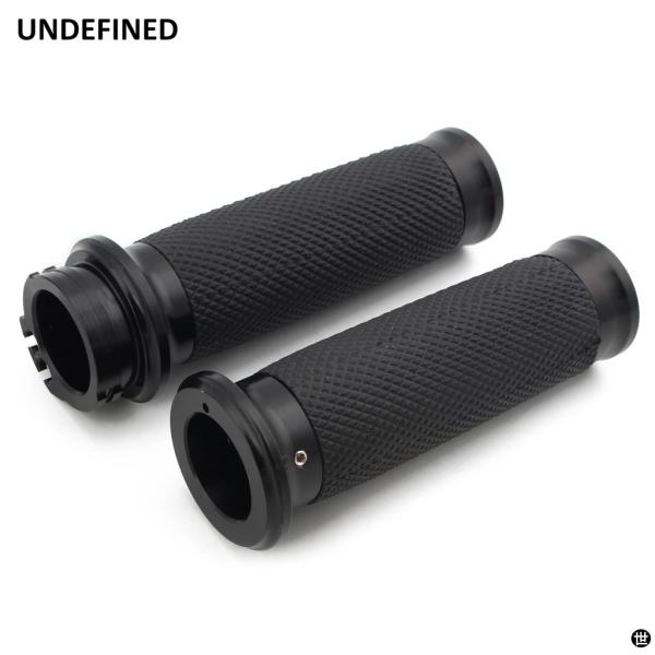 1インチ 25 MMバイクハンドルバーグリップ アルミハンドルバーハーレーソフテイルスポーツスター ...