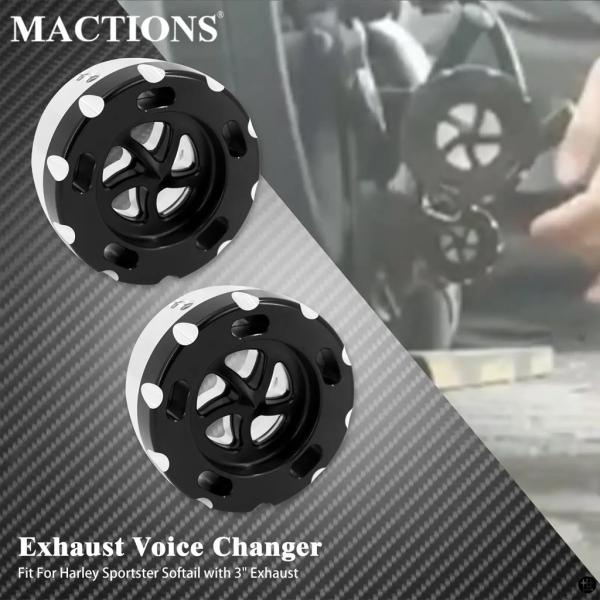 バイク 3インチ 排気サウンドチェンジャーパイプマフラーサイレンサーハーレースポーツスター XL88...
