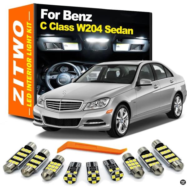 ZITWO 17 個 CANBUS LED インテリアライトキット メルセデスベンツ C クラス W...