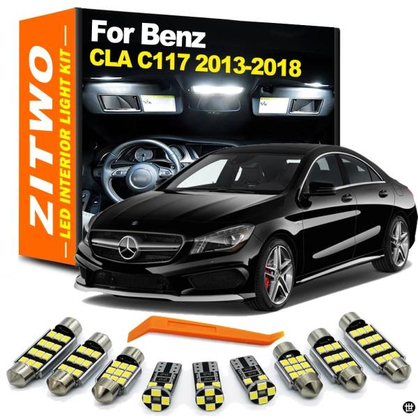 ZITWO 13 個 LED 電球インテリア屋内ライトキットメルセデスベンツ CLA クラス C11...