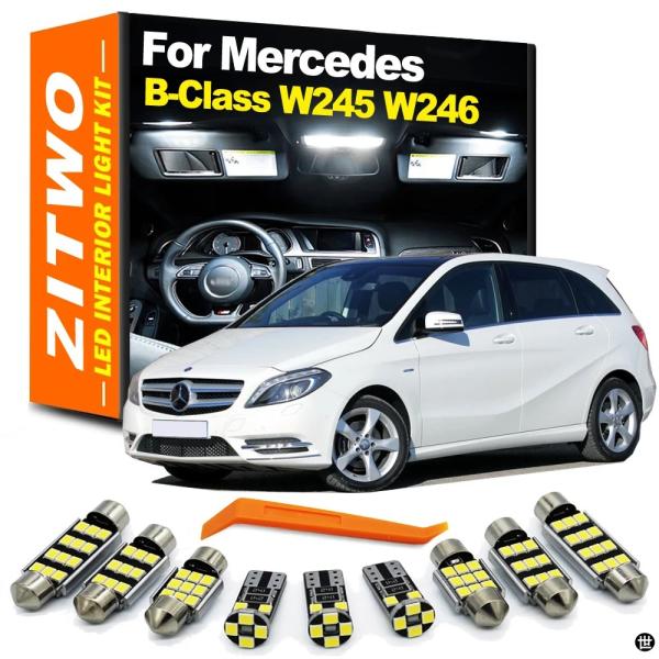 ZITWO 車 LED 電球インテリア室内ライトキットメルセデスベンツ MB B クラス W245 ...